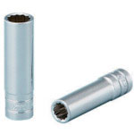KTC 6.3sq.ディープソケット(十二角) 対辺寸法3/8inch 差込角6.35mm 全長50_