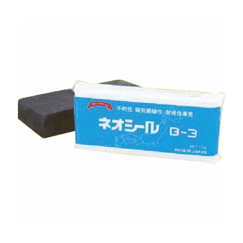 日東化成 電設用補修剤 ネオシールB‐3 1KG ダークグレー_