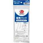 JTX 381247結束バンド白 百本入 3.5X150 B328J _