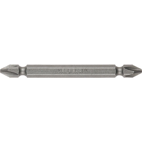 ベッセル　産業用ビット　（ダイハード鋼）（両頭ビット）　Ｂ４３　＋２×７５ｍｍ＿