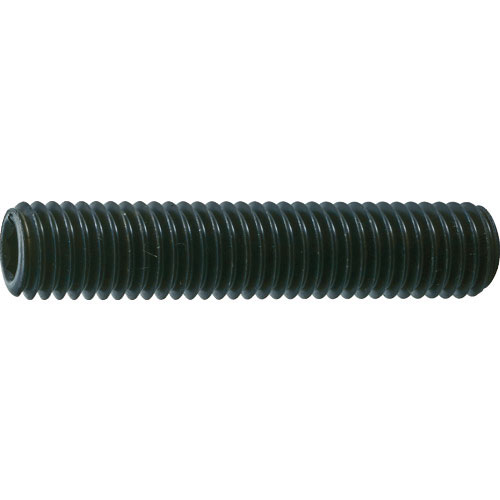 TRUSCO 六角穴付止めねじ 平先 黒染め M10×35 15本入_
