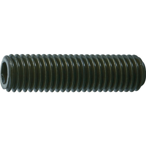 TRUSCO 六角穴付止めねじ 平先 黒染め M12×30 15本入_