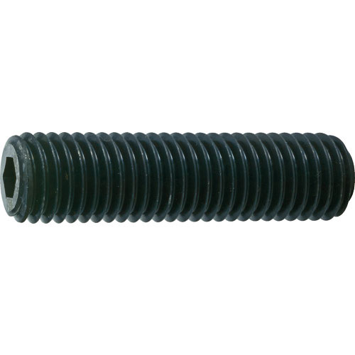 TRUSCO 六角穴付止めねじ 平先 黒染め M14×35 5本入_