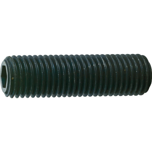 ＴＲＵＳＣＯ　六角穴付止めねじ　平先　黒染め　Ｍ１６×１６　７本入＿