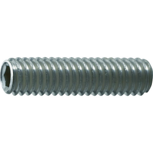 TRUSCO 六角穴付止めねじ 平先 ステンレス M4×16 40本入_