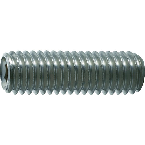 TRUSCO 六角穴付止めねじ 平先 ステンレス M5×4 55本入_