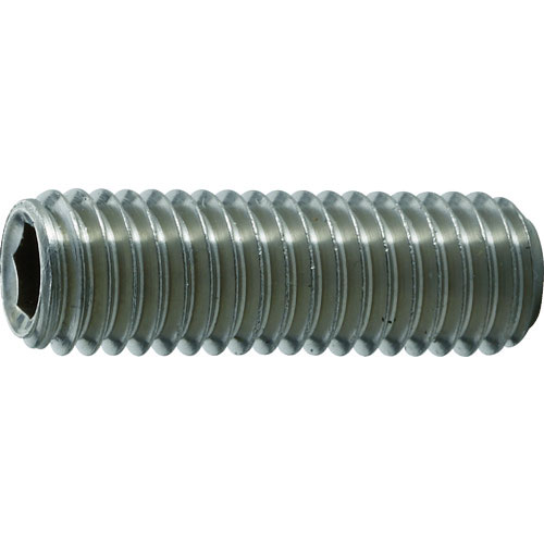 ＴＲＵＳＣＯ　六角穴付止めねじ　平先　ステンレス　Ｍ８×１２　３５本入＿