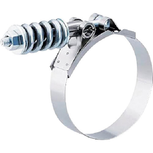 ブリーズ Tボルトホースクランプ コンスタントテンション 19mmタイプ(SUS301)_