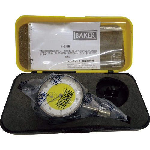 BAKER 標準ダイヤルゲージ タイプK01 0.01mm目量_