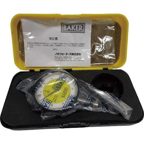ＢＡＫＥＲ　ダイヤルゲージ　タイプＫ０４　０．０１ｍｍ目量＿