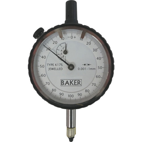 ＢＡＫＥＲ　高精度ダイヤルゲージ　タイプＫ１７Ｓ　０．００１ｍｍ＿