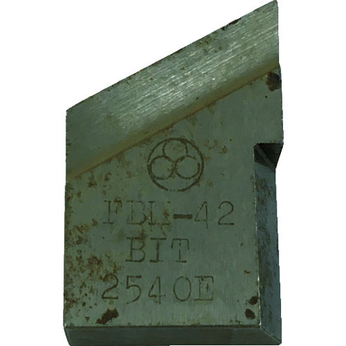 不二 開先加工機用標準刃物 FBM-80A用外面開先用ビット_