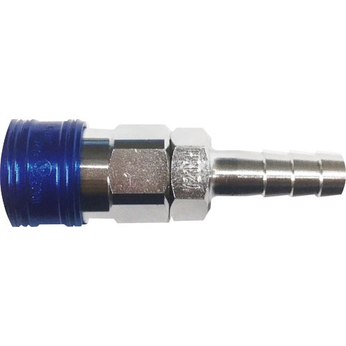 ヤマト　金属カップリング　ＢＬＹ－Ｃシリーズ　カラーカップリングソケット（ホース取付用）　ブルー　１＿