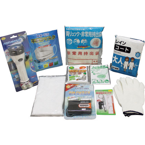 SHOWA 災害避難用備品セット 帰宅支援セットM_