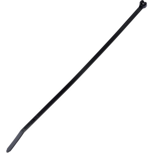 パンドウイット ステンレス爪ロック式ナイロン結束バンド 耐熱耐候性黒 幅4.7mm 長さ203mm _
