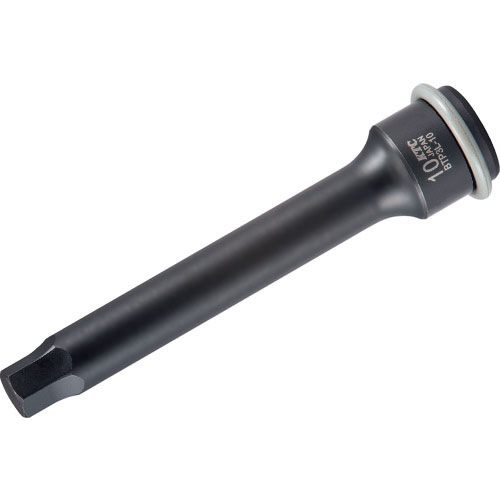 ＫＴＣ　９．５ｓｑ．　インパクトレンチ用ヘキサゴンレンチ　対辺寸法７ｍｍ　全長１１０ｍｍ＿