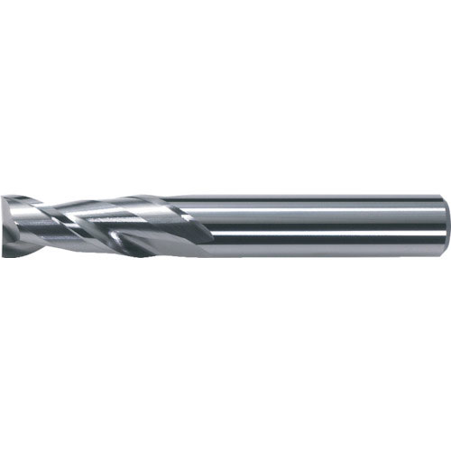 三菱Ｋ　２枚刃アルミ加工用　超硬スクエアエンドミルミディアム刃長（Ｍ）２．５ｍｍ＿