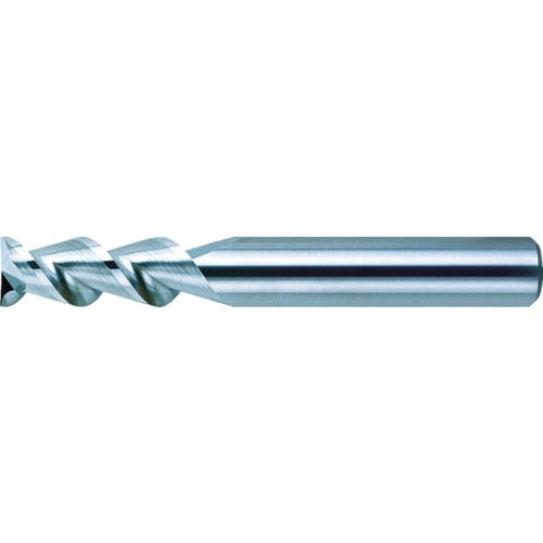 三菱　２枚刃アルミ加工用　超硬スクエアエンドミルミディアム刃長（Ｍ）１４ｍｍ＿