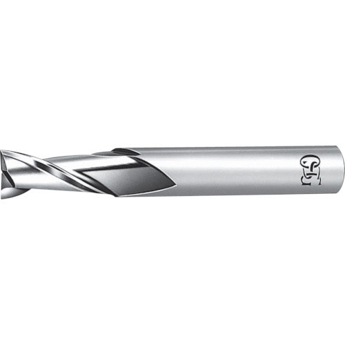 OSG 超硬スクエアエンドミル 2刃ショート 銅・アルミ合金用 刃径10mm シャンク径10mm 8_