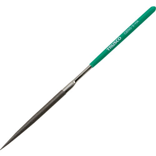 TRUSCO CBNヤスリ 精密用 5本組 半丸_