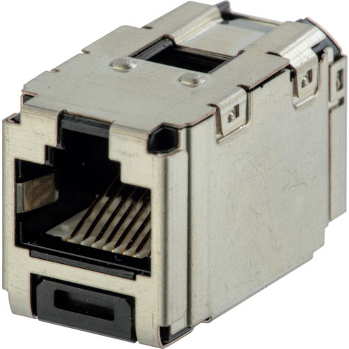 パンドウイット カテゴリ6A シールド付きRJ45JJ中継アダプター CCS6X88BL_