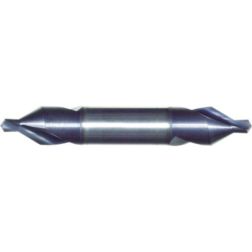 イワタツール　超硬センタードリル（Ａ形６０°　ＡＬＤコーティング）　錐径１．０ｍｍ　シャンク径３ｍｍ＿