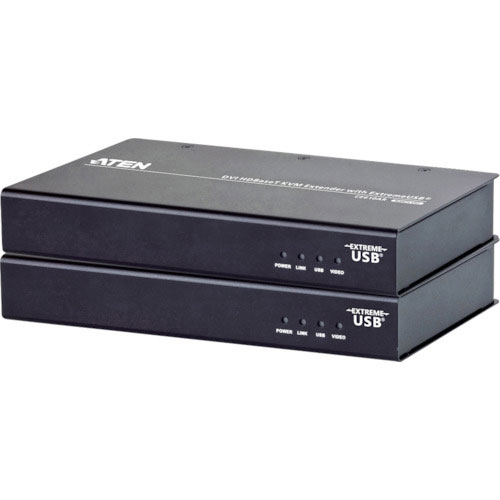 ATEN KVMエクステンダー USB/DVI対応(1,920×1,200@100m)(HDBase_