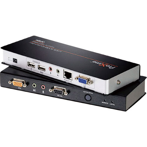ATEN KVMエクステンダー USB/オーディオ/RS-232対応_