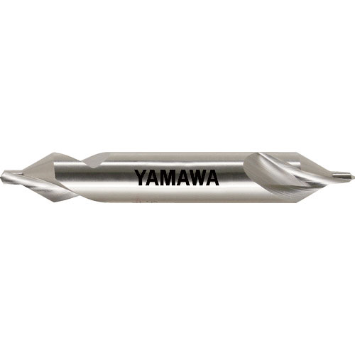 ヤマワ　強ねじれ溝Ａ形６０°　センタ穴ドリル　旧ＪＩＳ１形　ＣＥ－Ｓ（Ｉ）　２．５Ｘ６０°Ｘ８＿