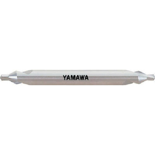 ヤマワ　ロングシャンク強ねじれ溝Ａ形６０°　センタ穴ドリル　ＣＥ－ＳＬ　Ｌ１５０　２．５Ｘ６０°Ｘ８＿