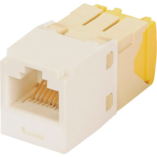パンドウイット　カテゴリ５Ｅ　モジュラージャック（細径タイプ）　ＴＧタイプ　２８・３０ＡＷＧ　白＿