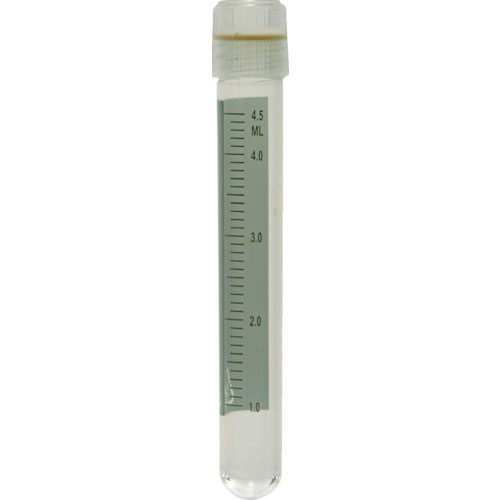 ＴＲＵＳＣＯ　クライオチューブ（凍結保存用チューブ）　５ｍｌ　外ねじ　コニカル型　２５個入＿