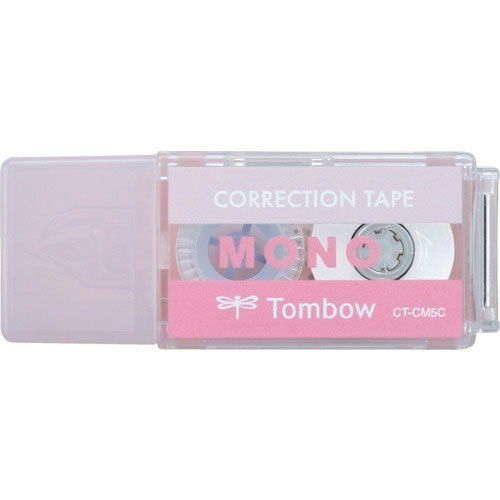 Tombow 修正テープ モノポケット ピンク_