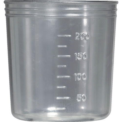 TRUSCO ディスポカップ PP製 200mL 1箱(1000個)_