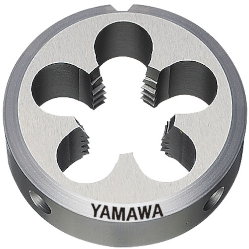 ヤマワ　管用平行ねじ用ソリッドダイス　Ｄ　ＰＦ　３／８－１９　３８径＿