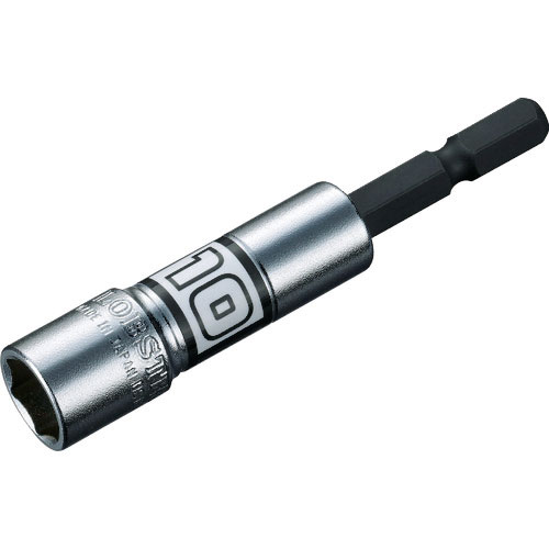 エビ 電ドルソケット“ストロック” ショートソケット 6角 対辺10mm_