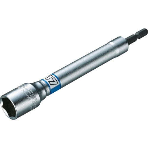 エビ 電ドルソケット“ストロック” ロングソケット 6角 対辺17mm_