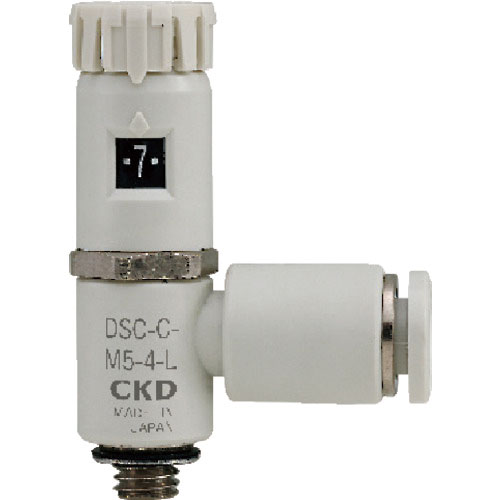 CKD ダイヤル付スピードコントローラ (コンパクトタイプ)_