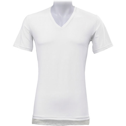 リベルタ デオドライズテック 半袖Vネック WHT (XL)_