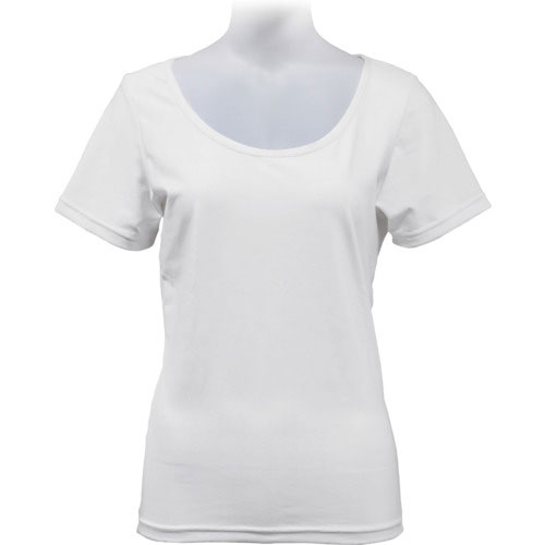 リベルタ デオドライズテック ウーマン 半袖Uネック WHT (XL)_