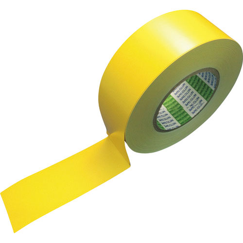 日東エルマテ ラインテープE‐A(BC) 0.16mm×50mm×50m 黄_