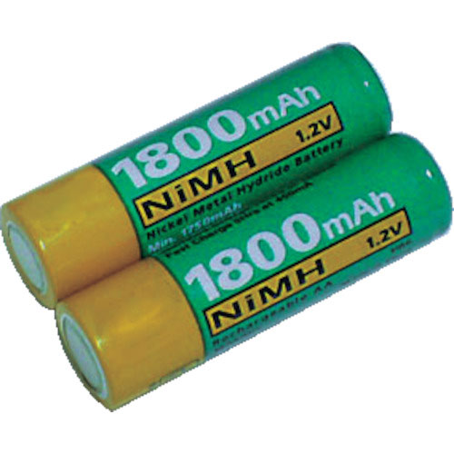 アルインコ ニッケル水素バッテリー 1.2V920mAh2本入り_