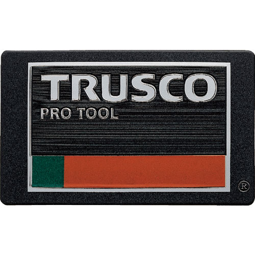 TRUSCO 超耐候性軟質エンブレム TRUSCO PRO TOOLロゴ エンボス加工タイプ_