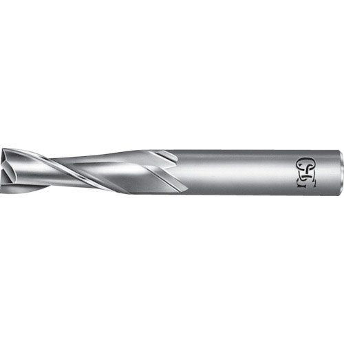 OSG ハイススクエアエンドミル 2刃ミディアム 刃径6mm OSG ハイススクエアエンドミル 2刃ミディアム 刃径6mm