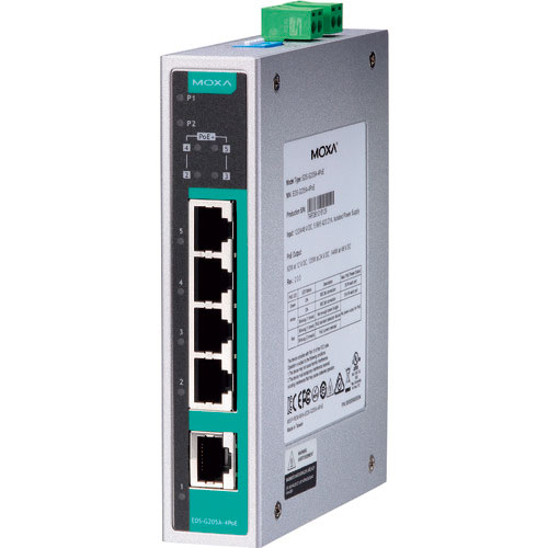 MOXA EDS-G205A-4POE_