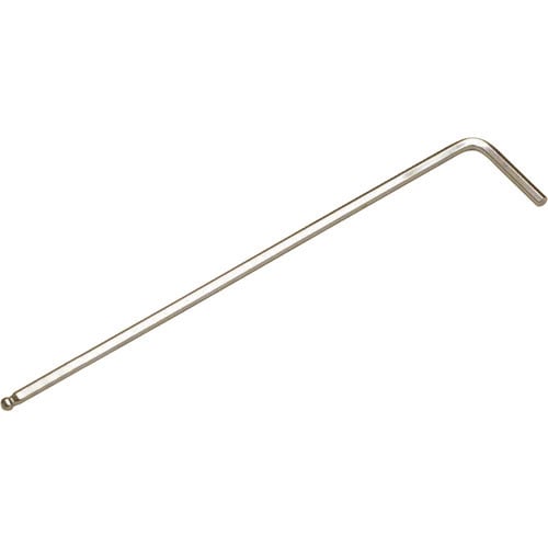 TRUSCO 六角棒スパナ 2MM 強化ニッケルめっき_