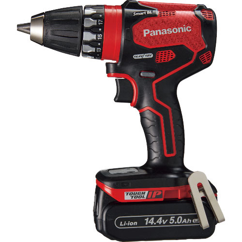 Ｐａｎａｓｏｎｉｃ　デュアル　１４．４Ｖ５．０Ａｈ　充電式ドリルドライバー　赤＿
