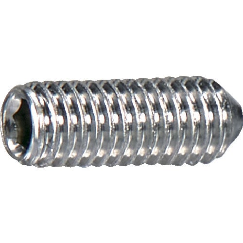 TRUSCO 六角穴付止めねじ くぼみ先 ステンレス M5×10 20本入_