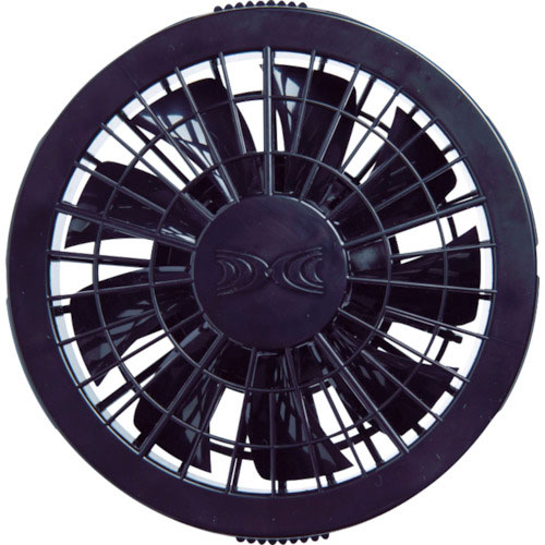 ジーベック ワンタッチファン単体2個(クロ)FAN2200K-999-888_