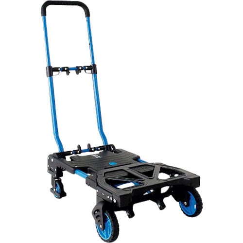 ダンディ 樹脂製台車 フラットカート2 ブラック W675 ダンディ 樹脂製台車 フラットカート2 ブラック W675